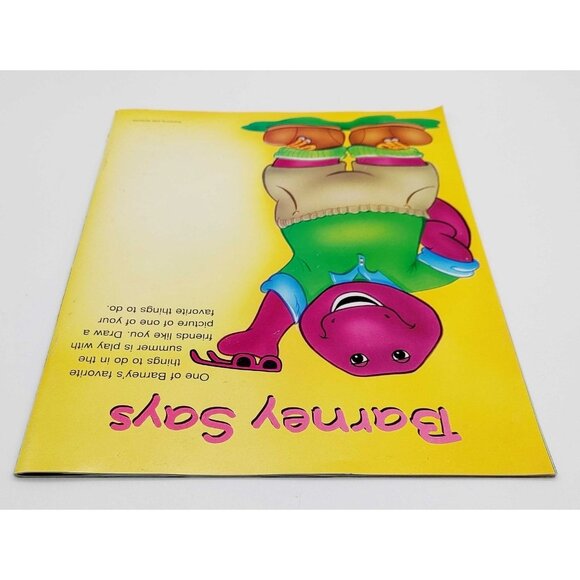 Barney Magazine July/Aug 1997 Hooray for Summer! - Picture 5 of 12